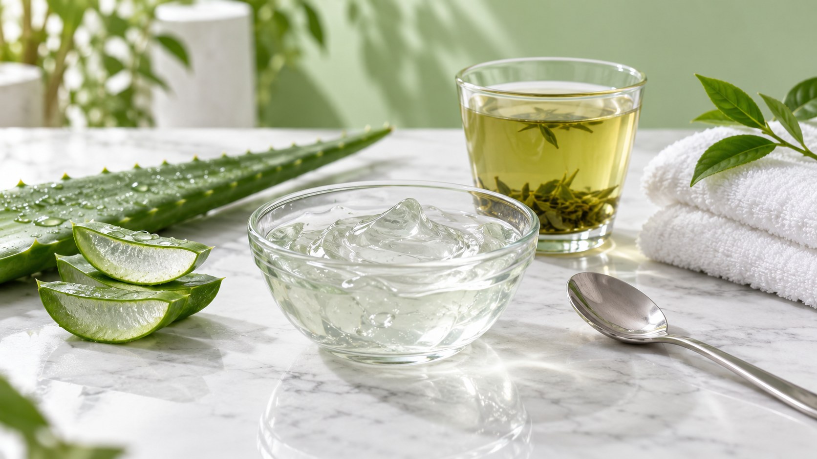 Güneş Sonrası Değil, Serinlik İçin: Aloe ve Yeşil Çaylı Tek Kullanımlık Jel