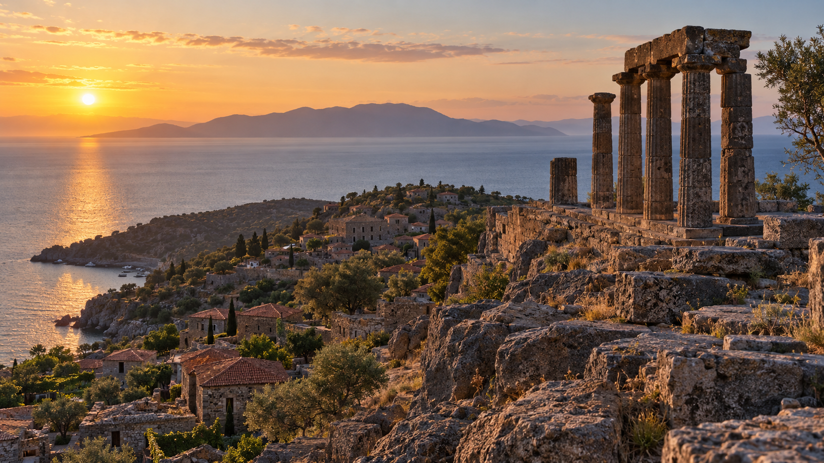 Assos'ta Bir Gün: Athena Tapınağı'ndan Antik Limana
