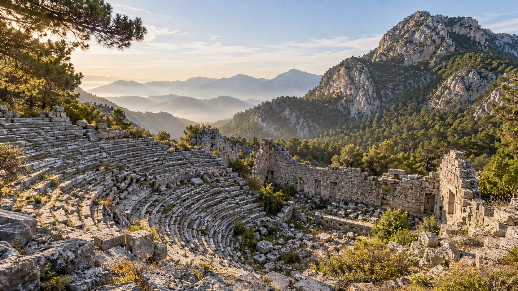 Termessos’ta Dağın Hafızası: Antalya’nın Üzerinde Sessiz Bir Antik Kent