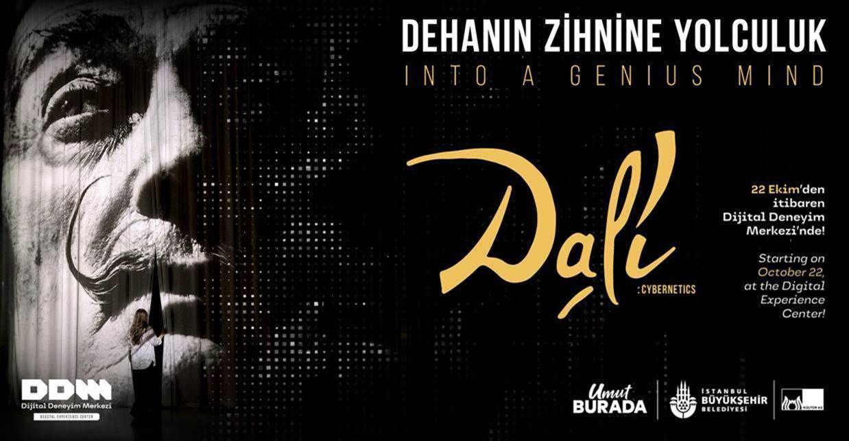 Salvador Dalí’nin Zihnine Yolculuk İstanbul Dijital Deneyim Müzesin’de Başlıyor