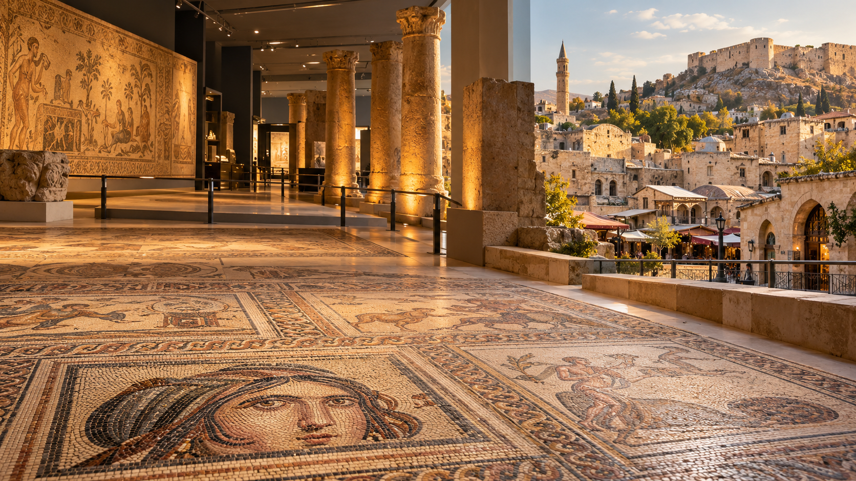 Gaziantep’te Taştan Sofraya: Zeugma’dan Bakırcılar Çarşısı’na