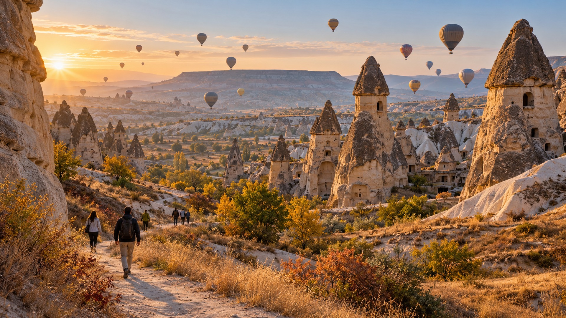 Göreme’den Uçhisar’a: Şafak Işığında Kapadokya’nın Taş Rotası