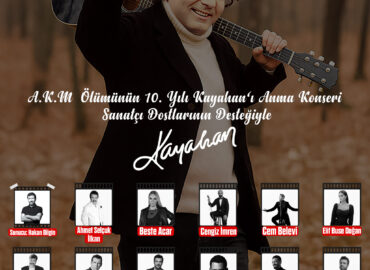 KAYAHAN’A VEFA GECESİ AKM’DE