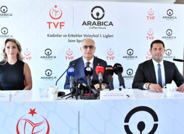 TVF VOLEYBOL 1. LİGLERİNİN İSİM SPONSORU ARABICA COFFEE HOUSE OLDU