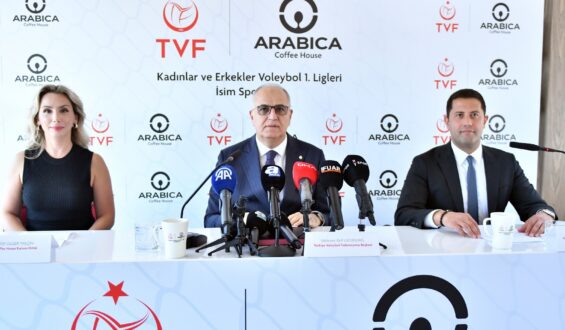 TVF VOLEYBOL 1. LİGLERİNİN İSİM SPONSORU ARABICA COFFEE HOUSE OLDU