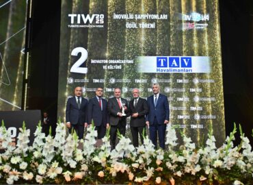 TAV Havalimanları, İnovaLİG ödülünün sahibi oldu