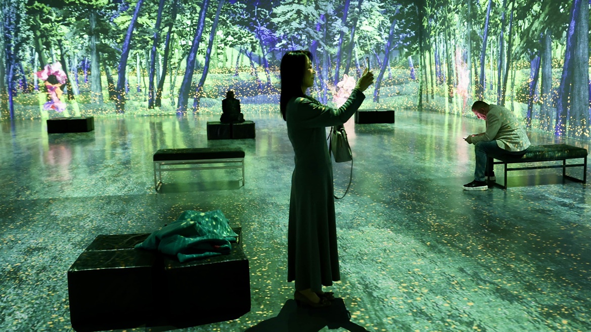 Japon Sanatı ”Düşler Zamanı” Sergisi Dijital Deneyim Merkezi’nde