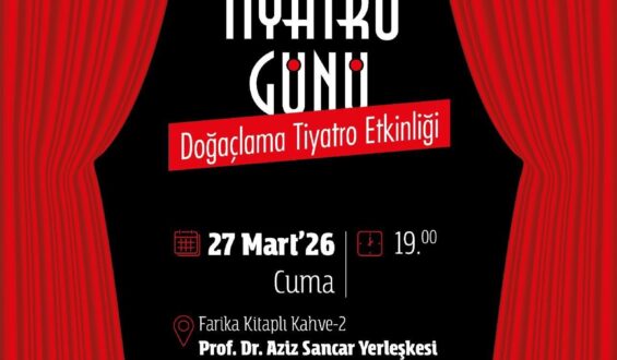 GAZİOSMANPAŞA BELEDİYESİ’NDEN DÜNYA TİYATRO GÜNÜ’NE ÖZEL