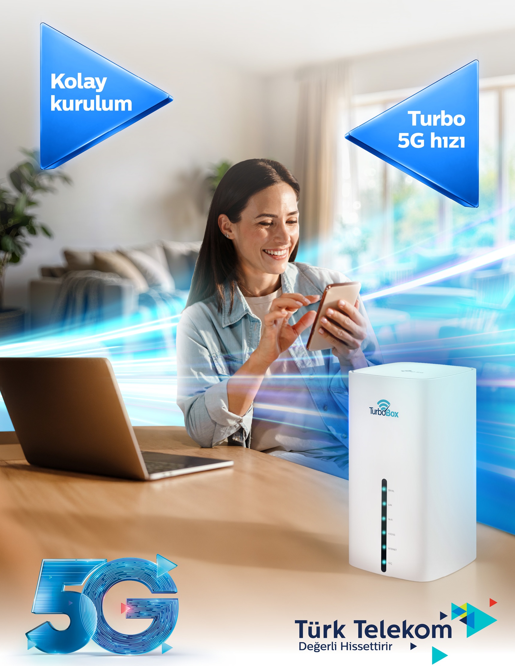 Türk Telekom’dan Taşınabilir Modem “TurboBox” ile 5G Hızında İnternet Deneyimi