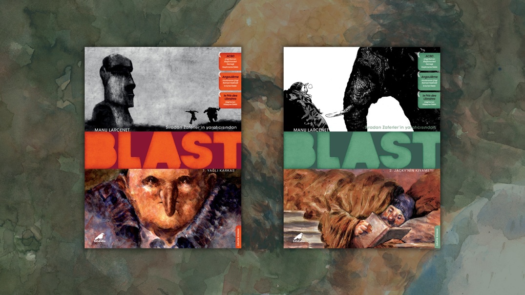 Manu Larcenet’in “Blast” Serisinin İlk İki Kitabı Türkçede…